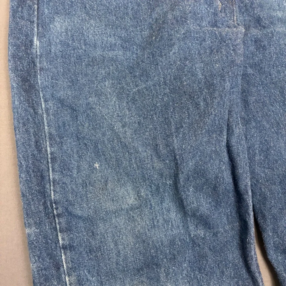 Vintage Levi's 501 Dark Wash Jeans Men's Size 38x30 (FITS 35x30) Made in USA 90s